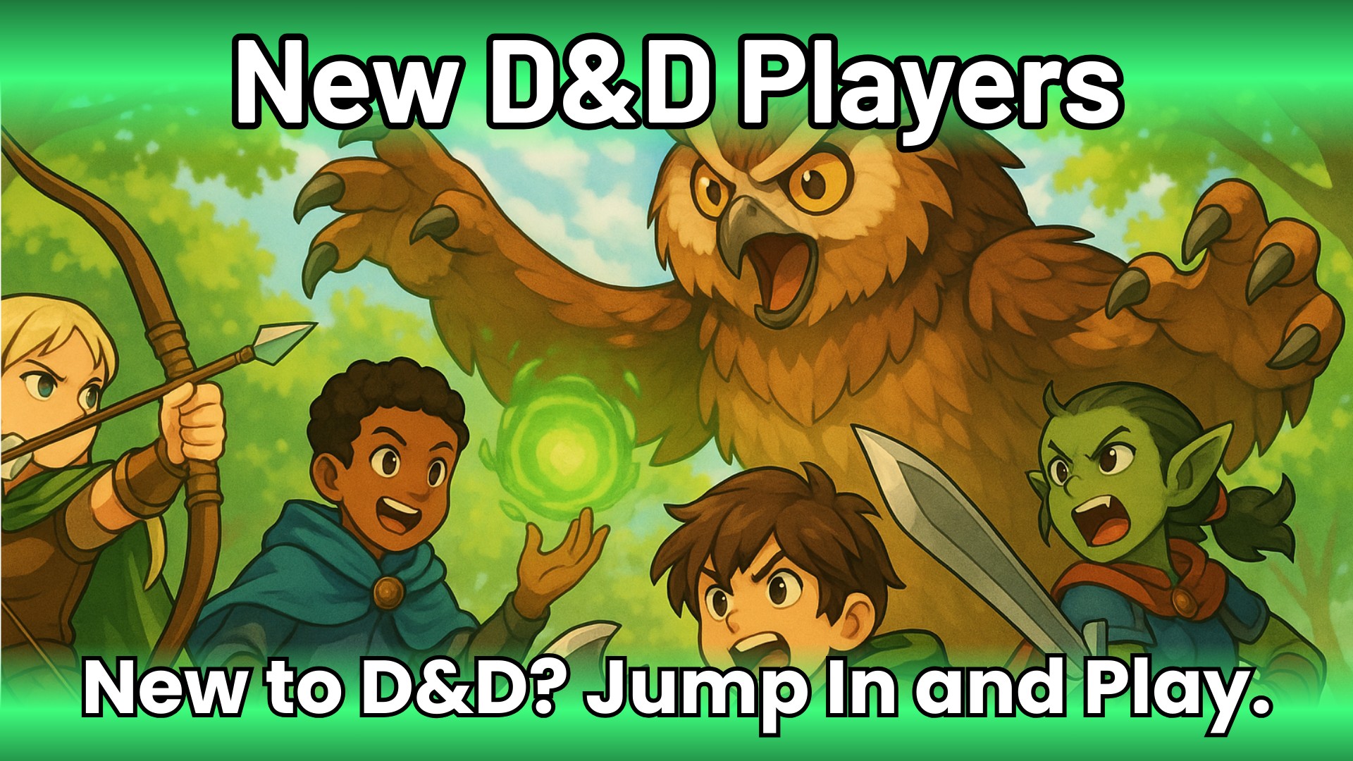 Dungeons & Dragons For Beginners: New Player Adventures (8-10) | 1 Hour