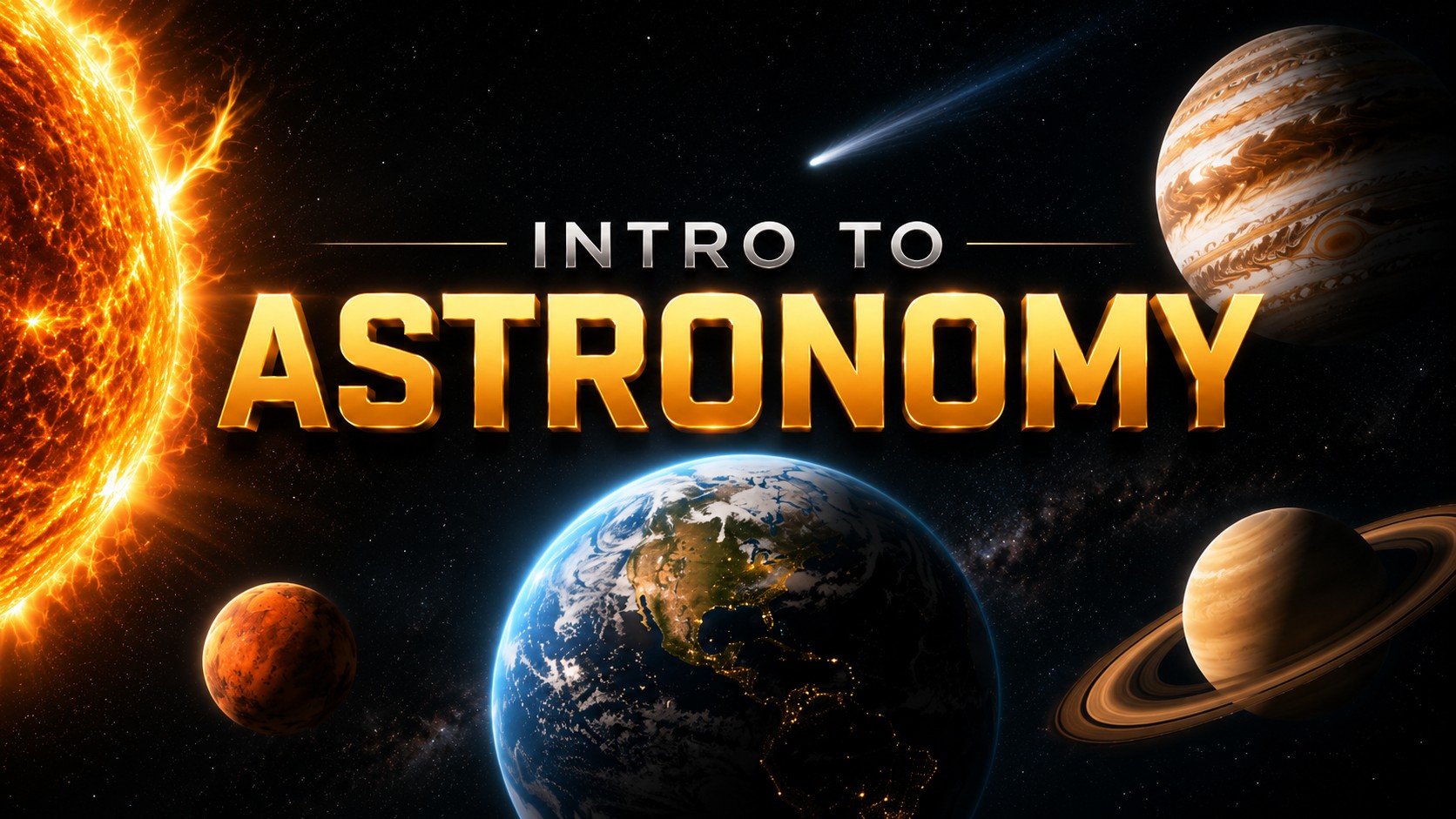 Intro to Astronomy: Exploring the Solar System