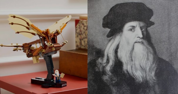 LEGO & STEM - Build De Vinci's Flying Machine