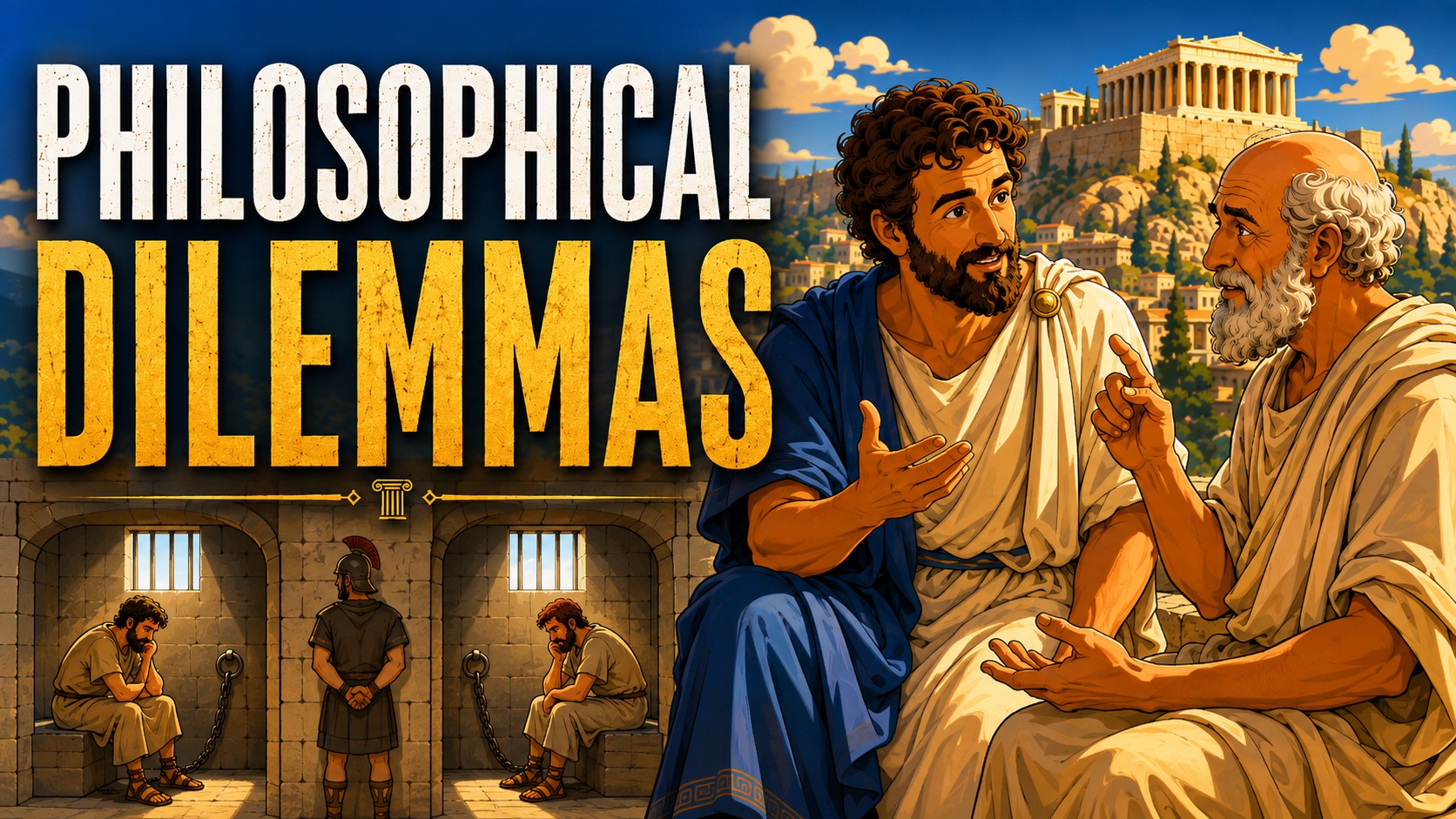 Socratic Discussions on Philosophical Dilemmas