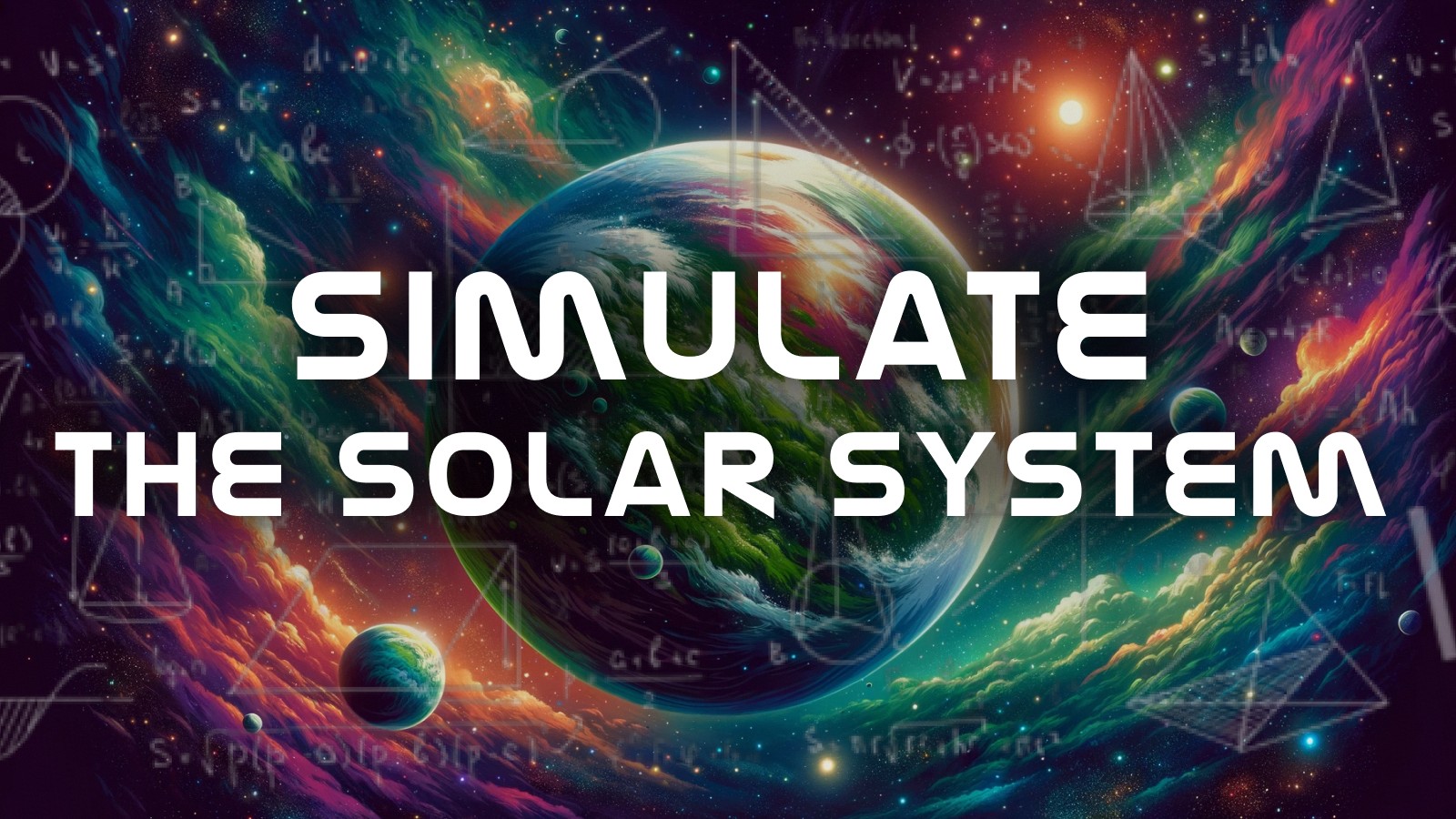 Physics: Simulate the Solar System