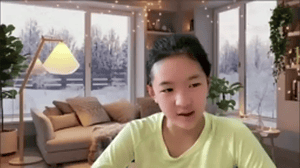 Angela in community hour