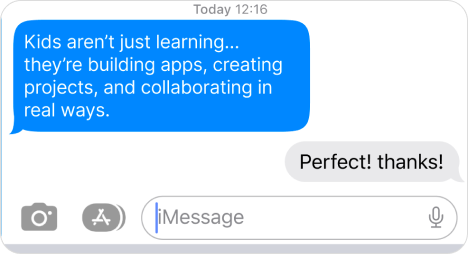 Parent testimonial